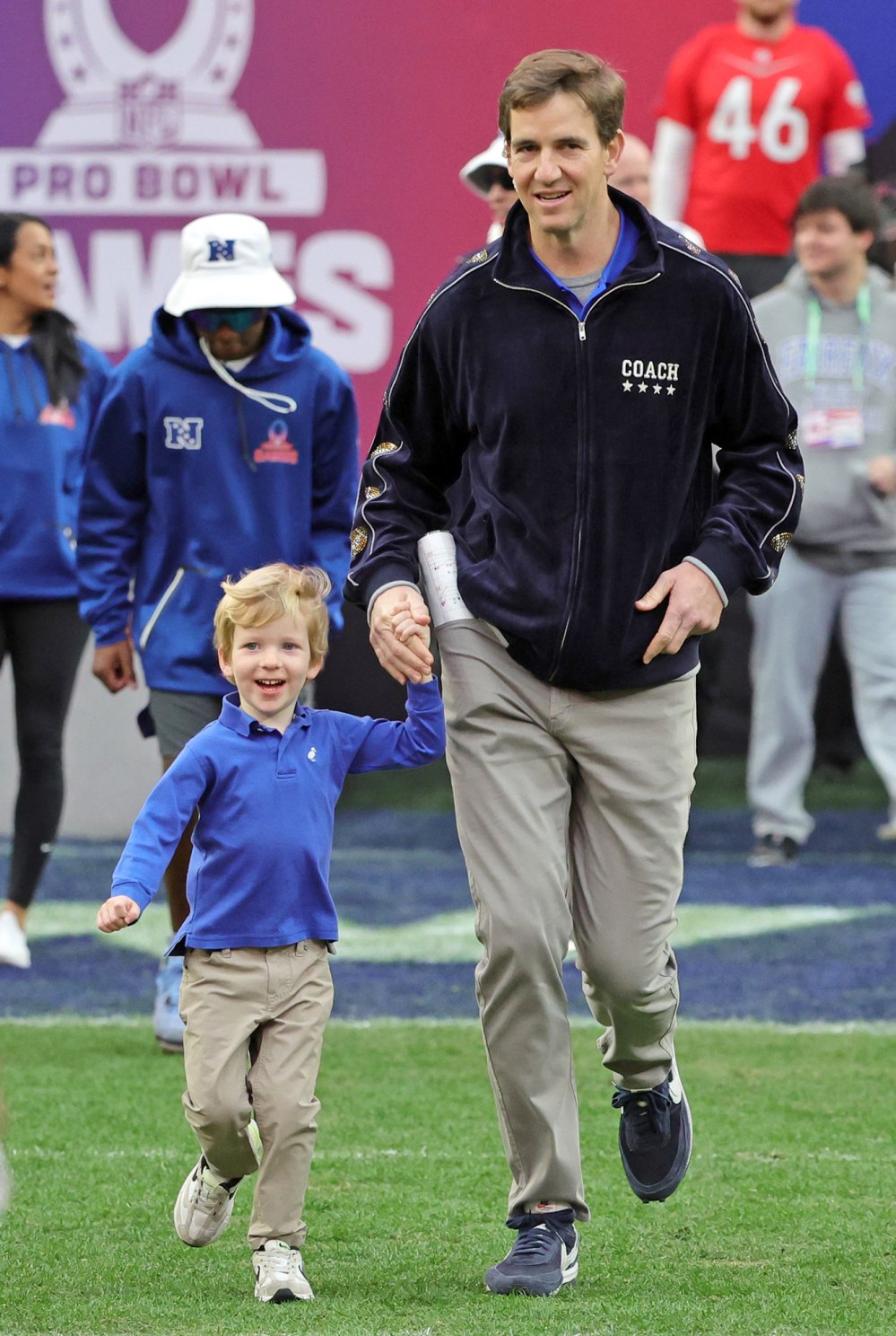 Eli Manning Is Enjoying Time With Kids