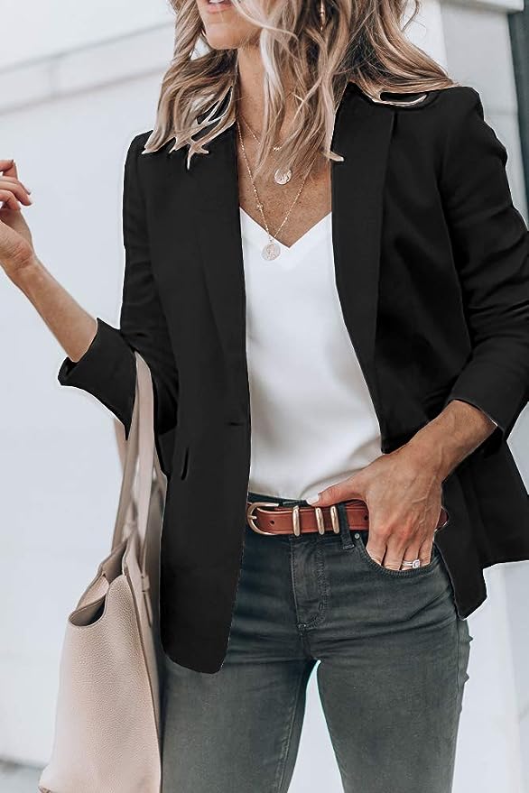 black blazer