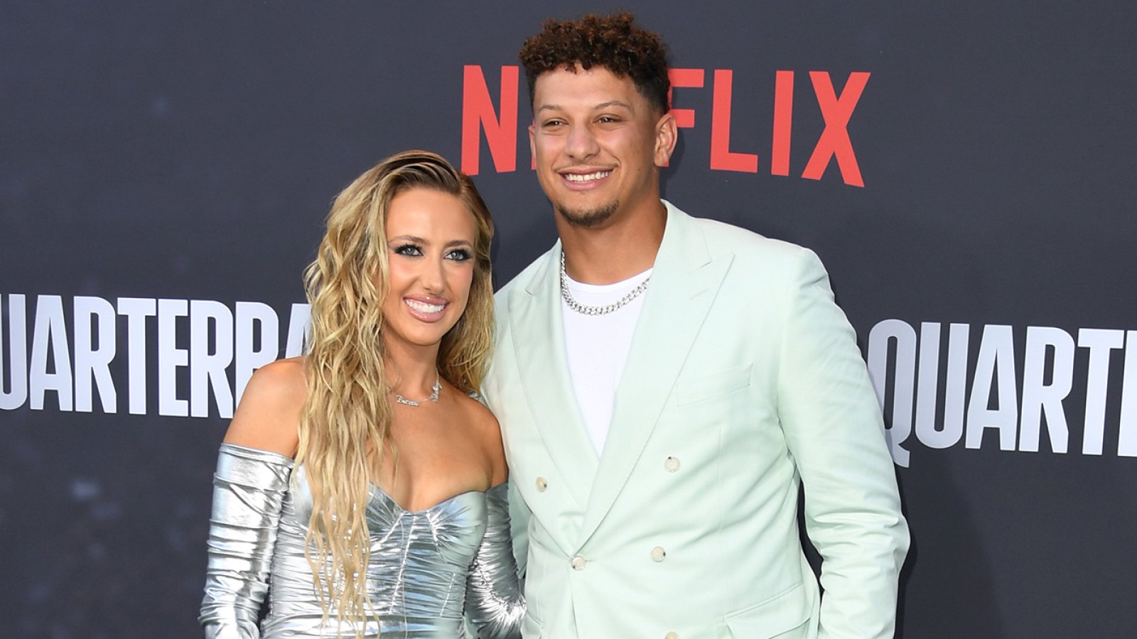 Brittany Matthews and Patrick Mahomes