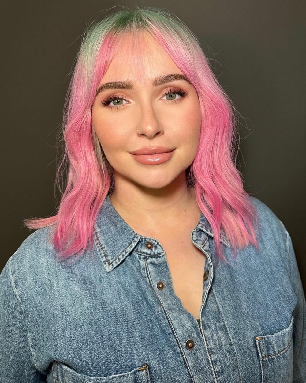 Hayden Panettiere Watermelon Hair