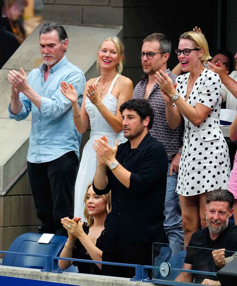 Newlyweds Naomi Watts and Billy Crudup Enjoy US Open Double Date With Sam Rockwell and Leslie Bibb