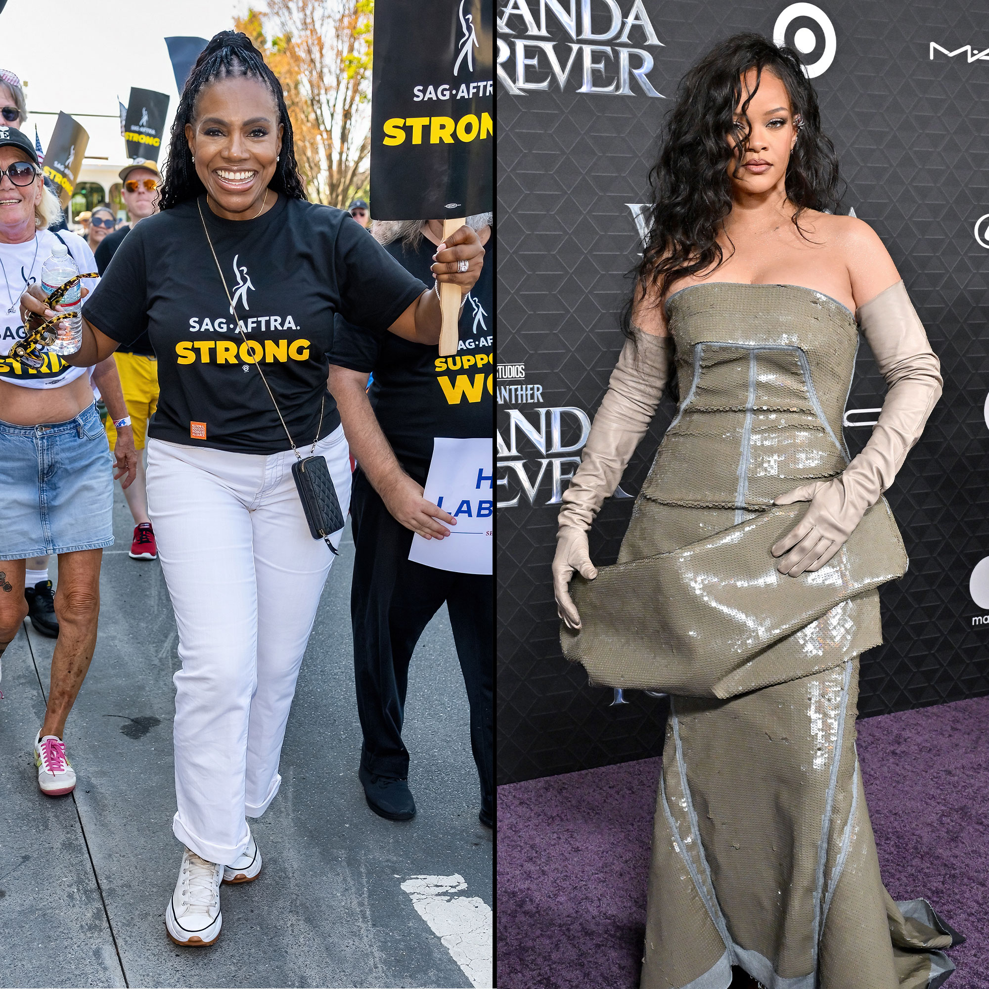 Sheryl Lee Ralph fires up SAG strike rally with passioned speech featuring Rihanna lyrics