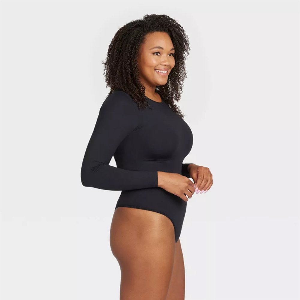 best-shapewear-bodysuits-assets-spanx-long-sleeve