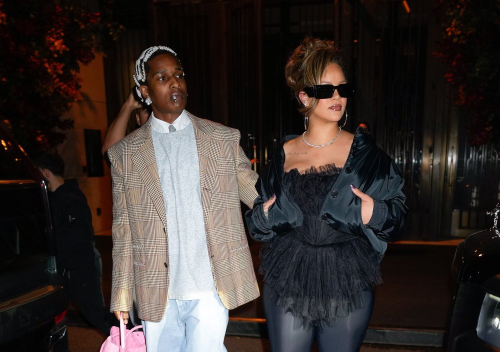 ASAP Rocky and Rihanna Stylish Date Night