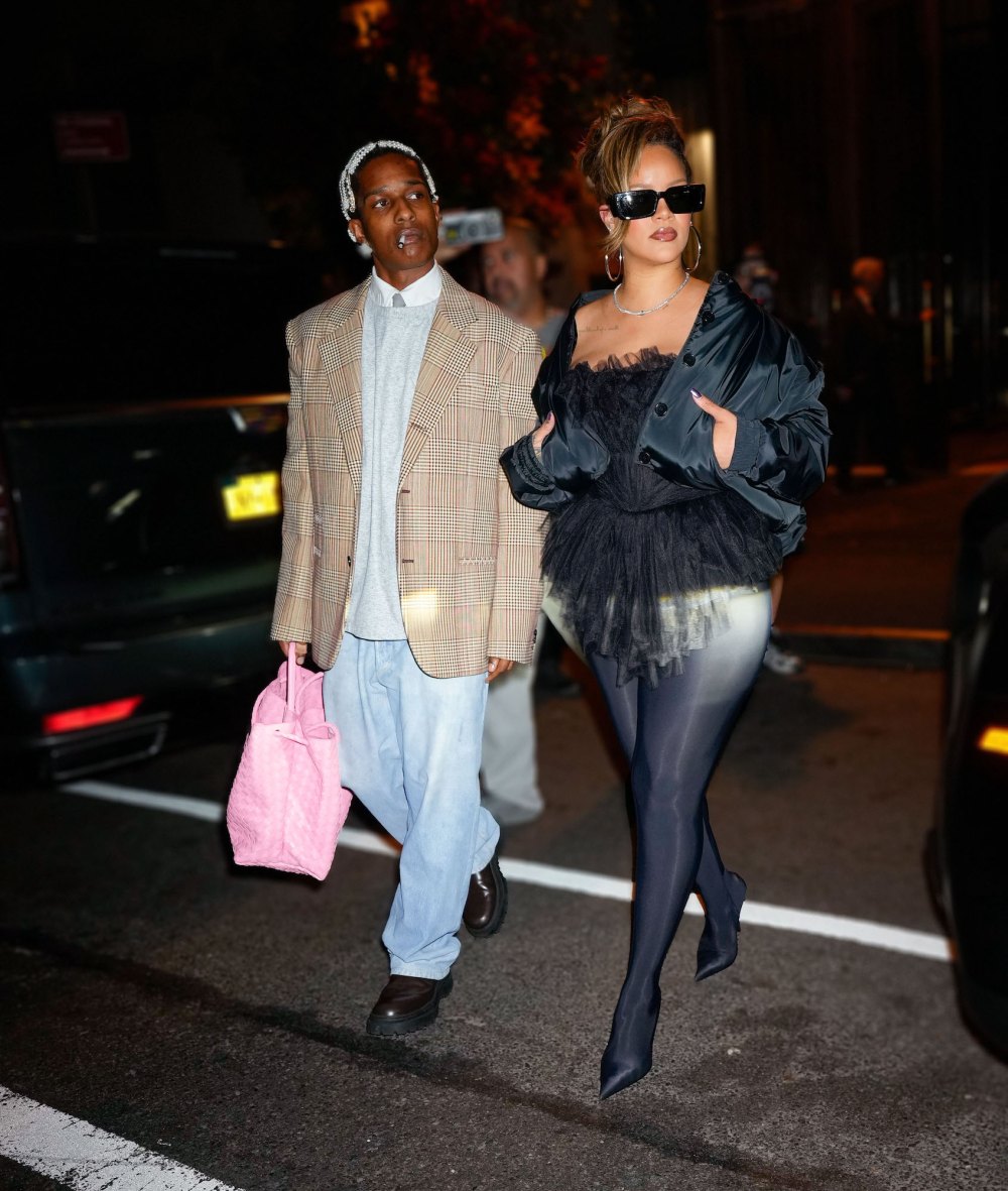 FEATURE ASAP Rocky and Rihanna Stylish Date Night