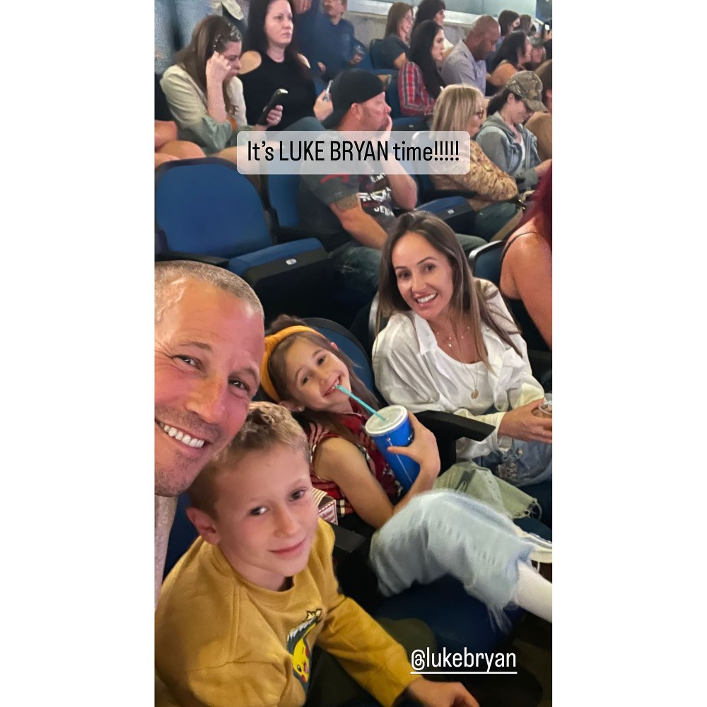 Bachelorette Ashley Hebert and Ex-Husband JP Rosenbaum Reunite for Luke Bryan Concert 2