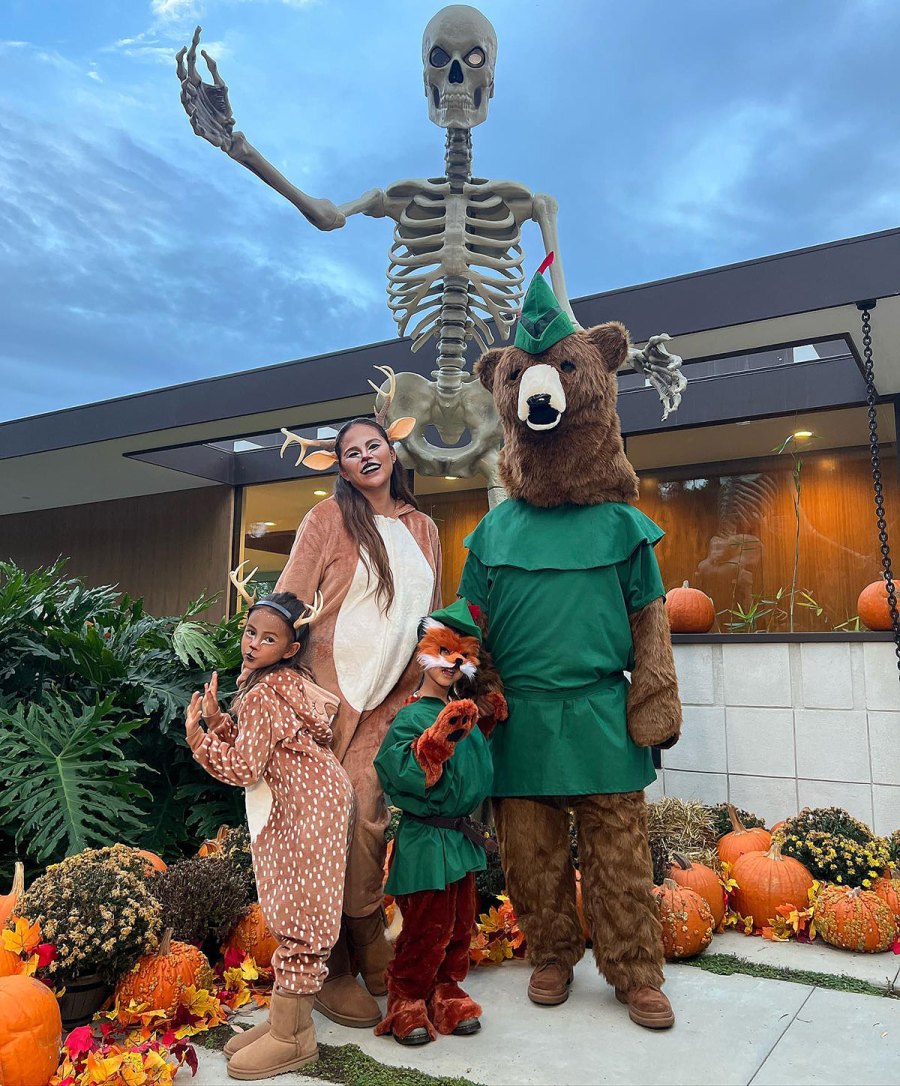 Chrissy Teigen and John Legends Family Halloween Album