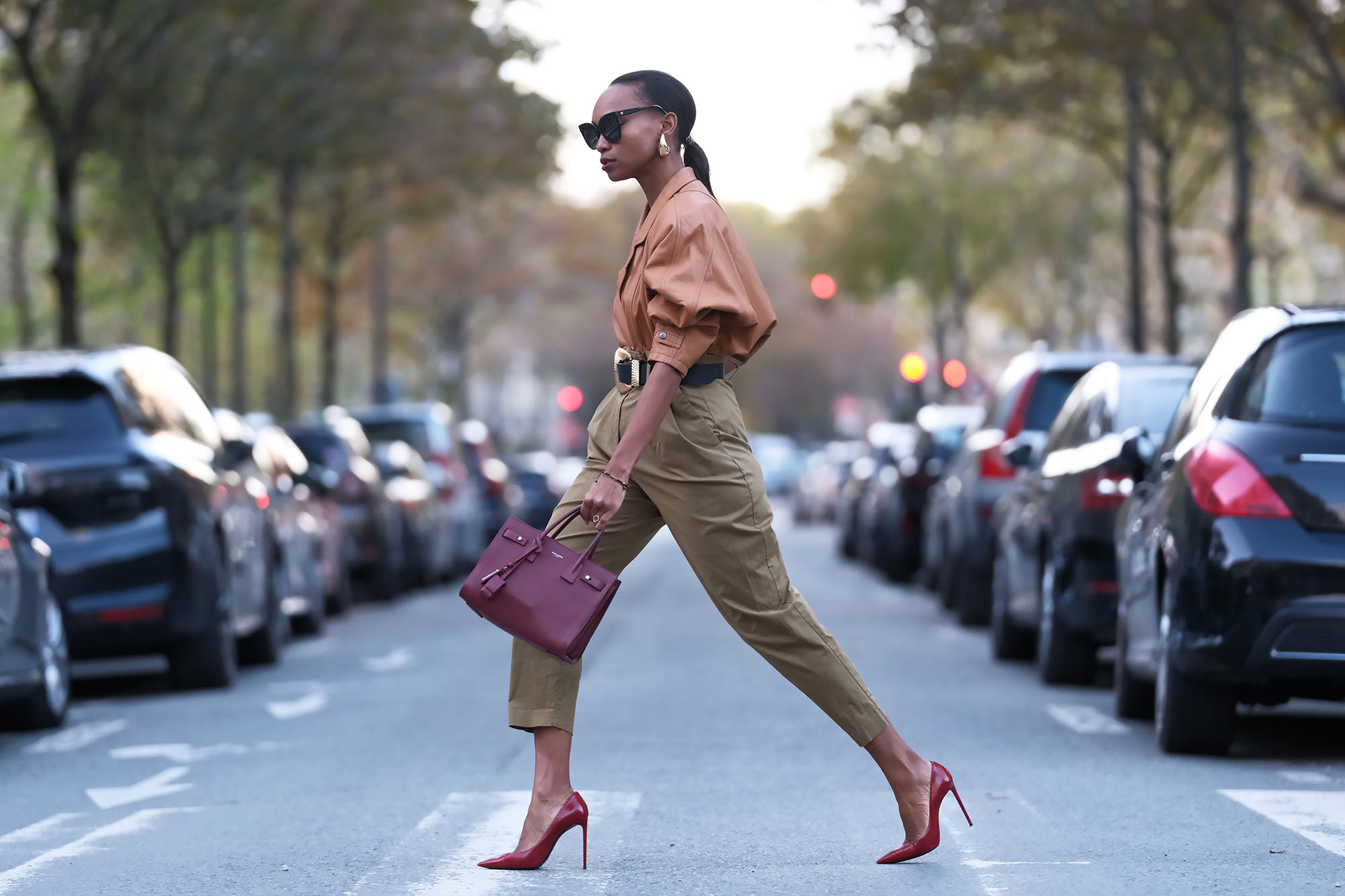 Picture from Paris Fashion Week with a fashionable, fabulous woman