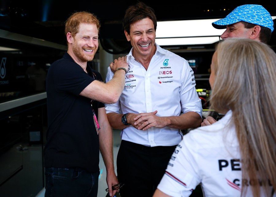 Prince Harry Attends the Formula 1 U.S. Grand Prix in Texas