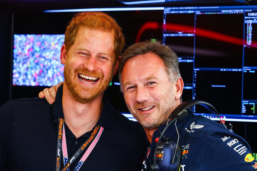 Prince Harry Attends the Formula 1 U.S. Grand Prix in Texas