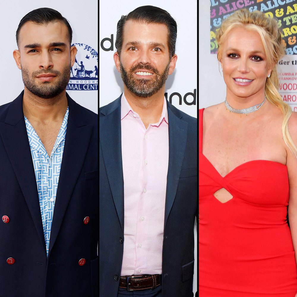 Sam Asghari Slams Bully Donald Trump Jr Over Britney Spears Post