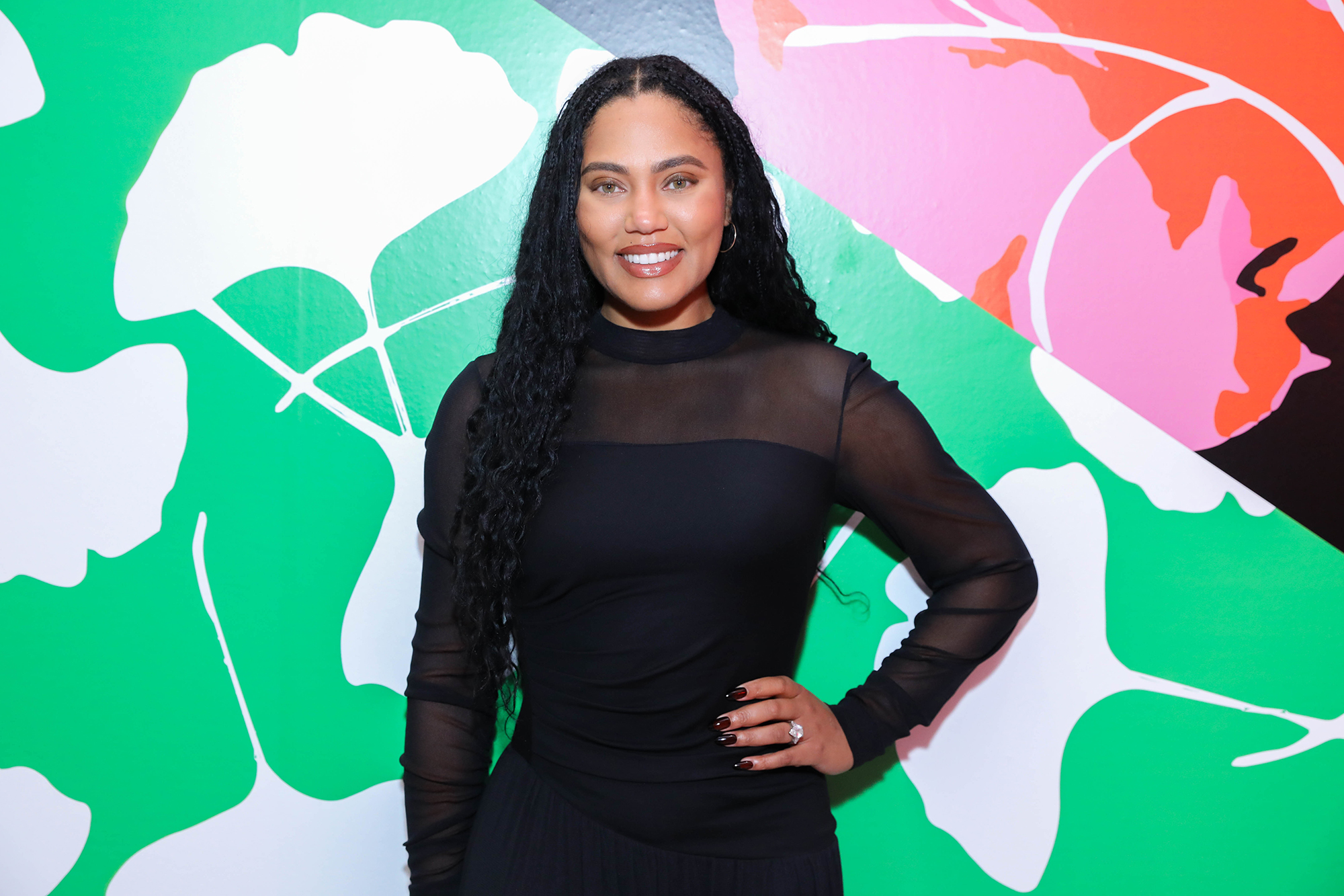 ayesha-curry-black-dress