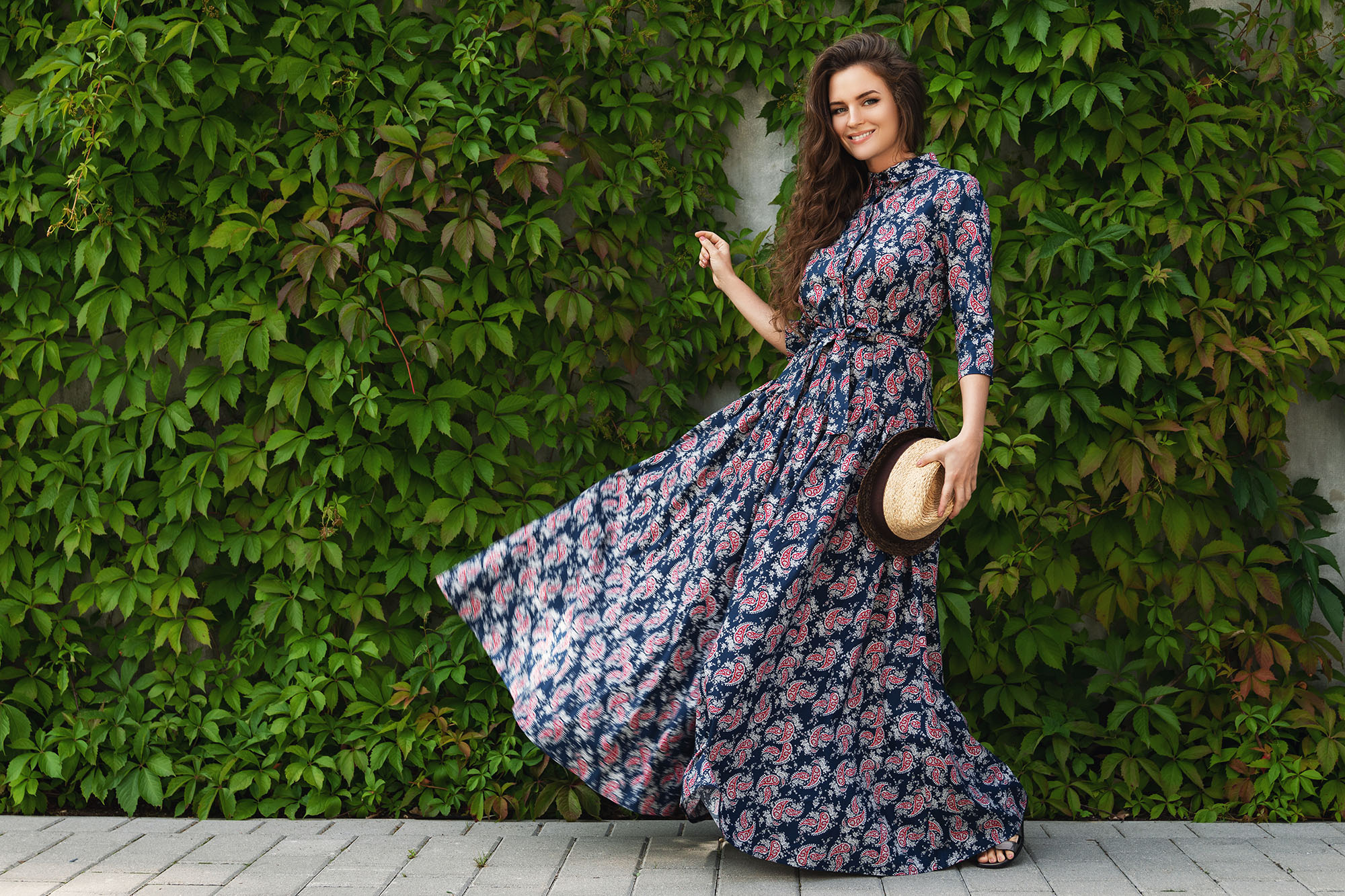fall dress larger bust