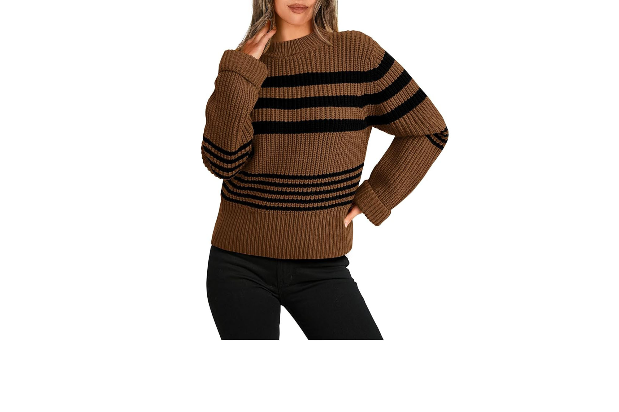 striped sweater
