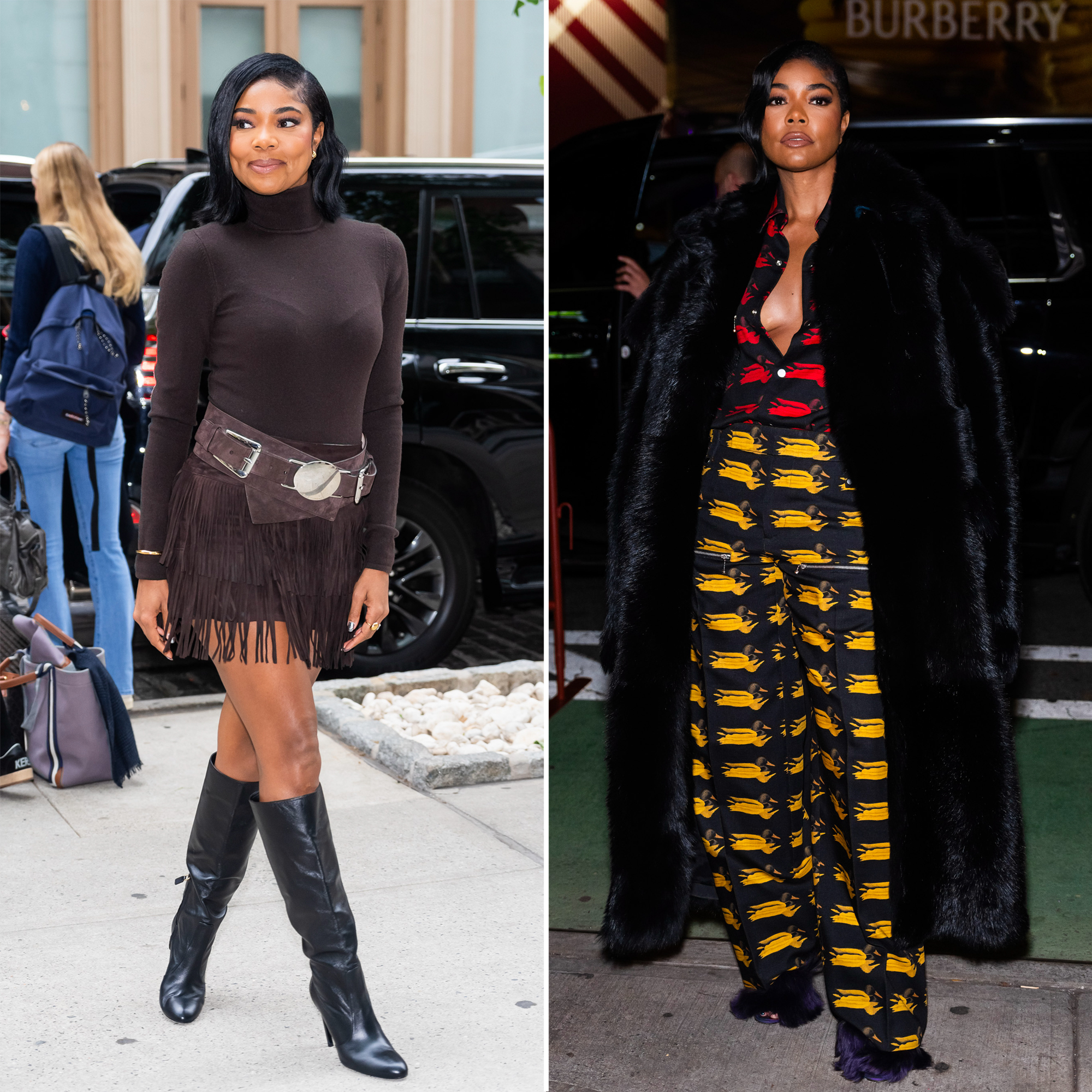 Gabrielle Union Day to Night Style