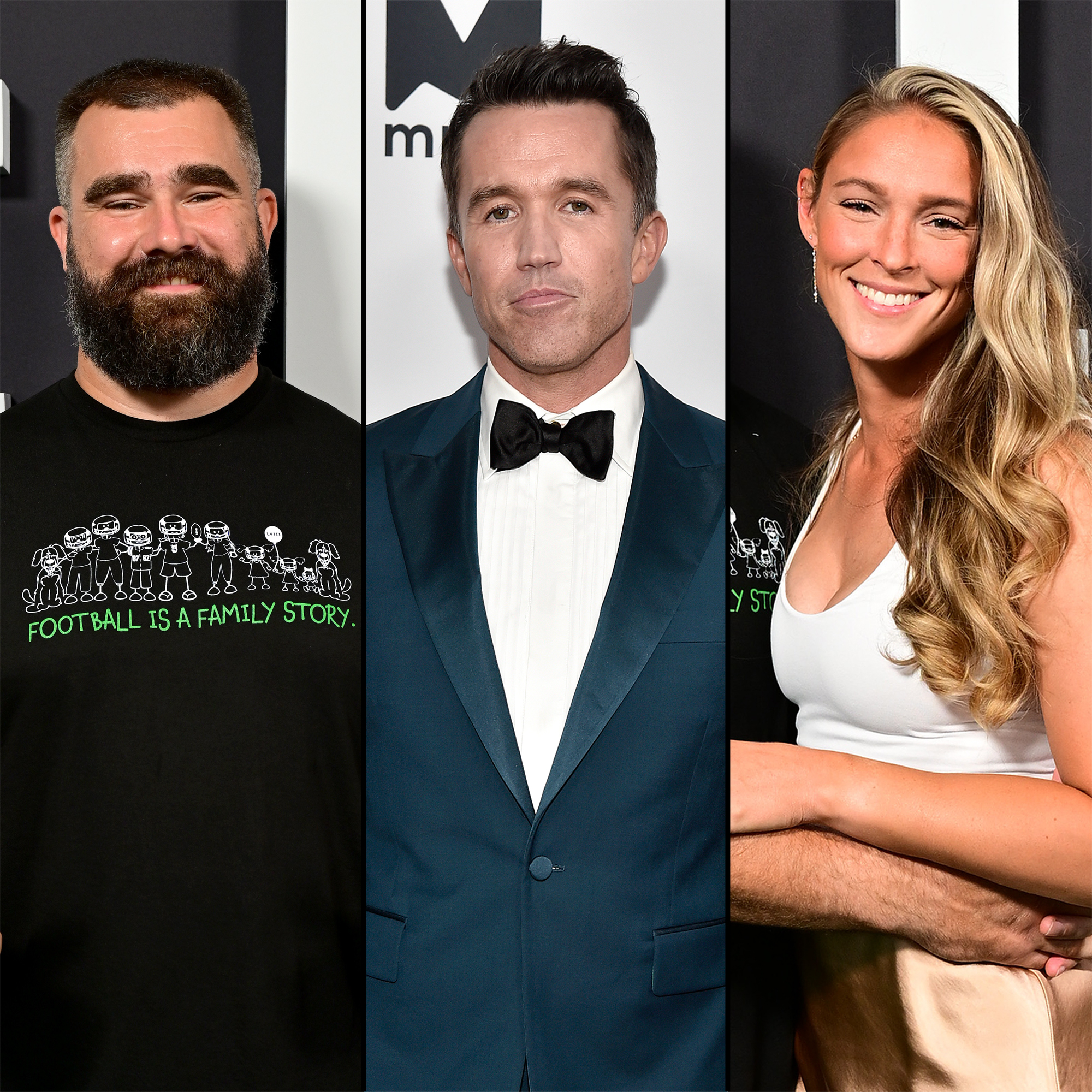 Jason Kelce Jokes Rob McElhenney s Bids Crashed Eagles Jacket Auction