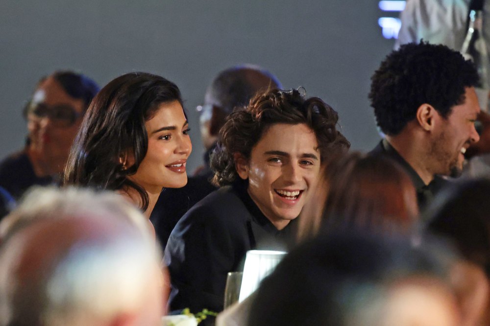 Kylie Jenner and Timothee Chalamet Walk 2023 WSJ Innovator Awards