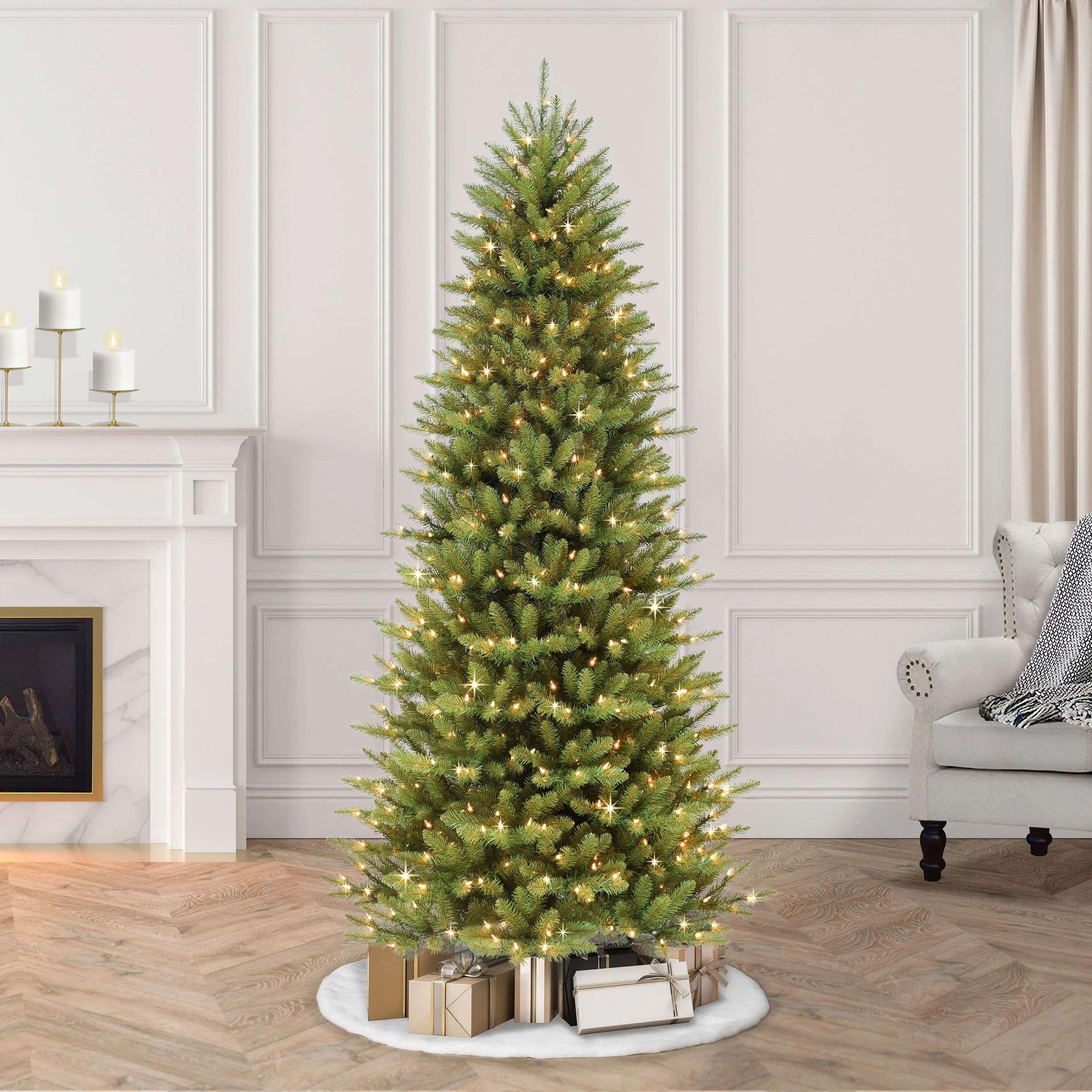 Pre-Lit Christmas Trees