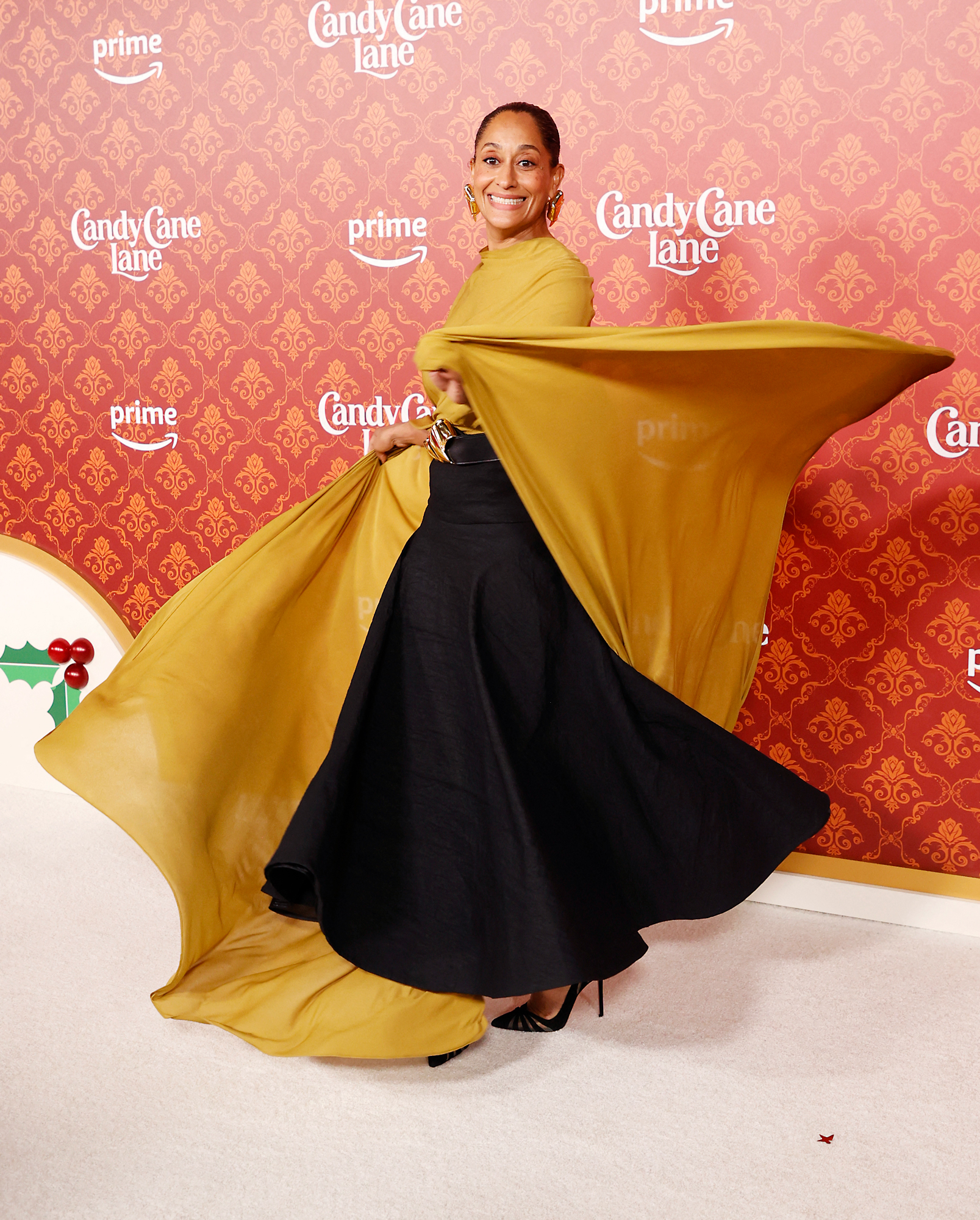 Tracee Ellis Ross Twirls on Red Carpet
