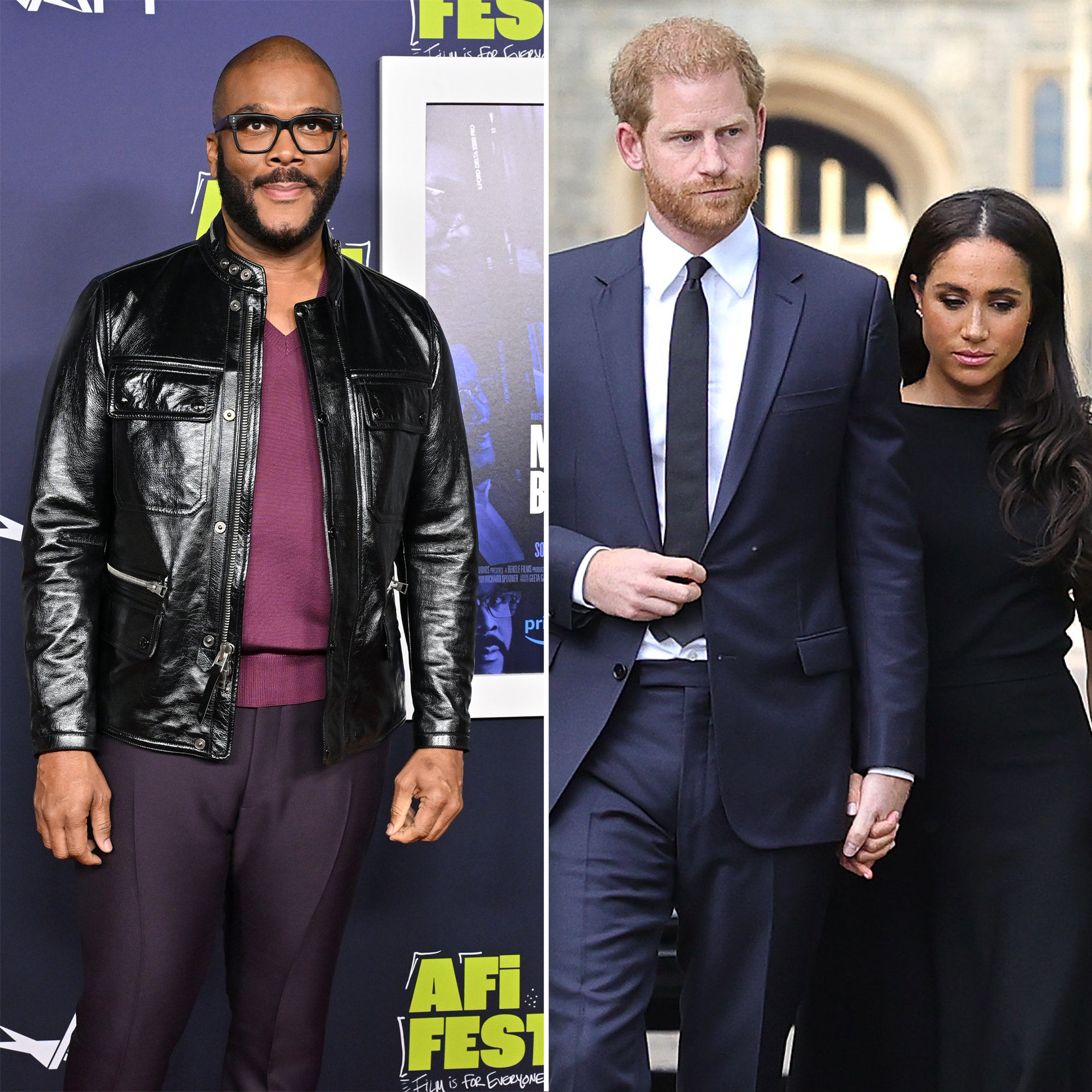Tyler Perry Recalls How He Hid Prince Harry and Meghan Markle at His Home