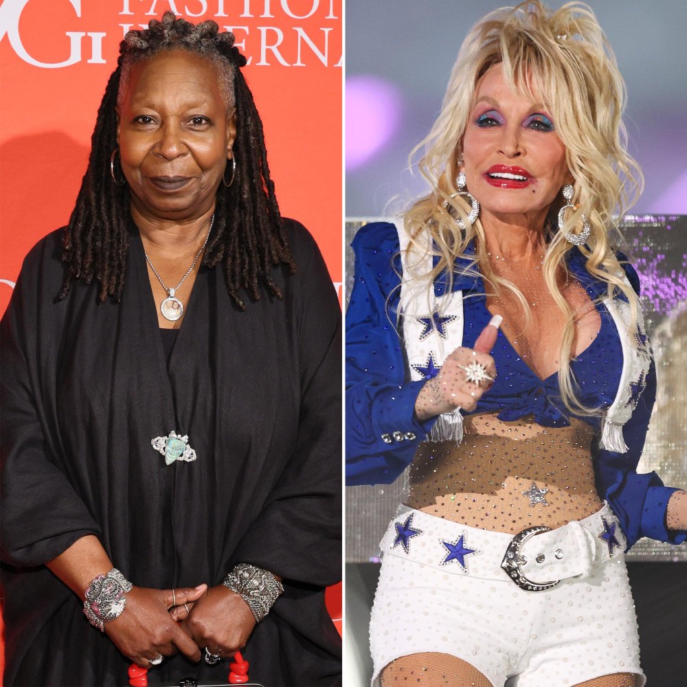 Whoopi Goldberg Defends Dolly Parton Halftime Show Outfit