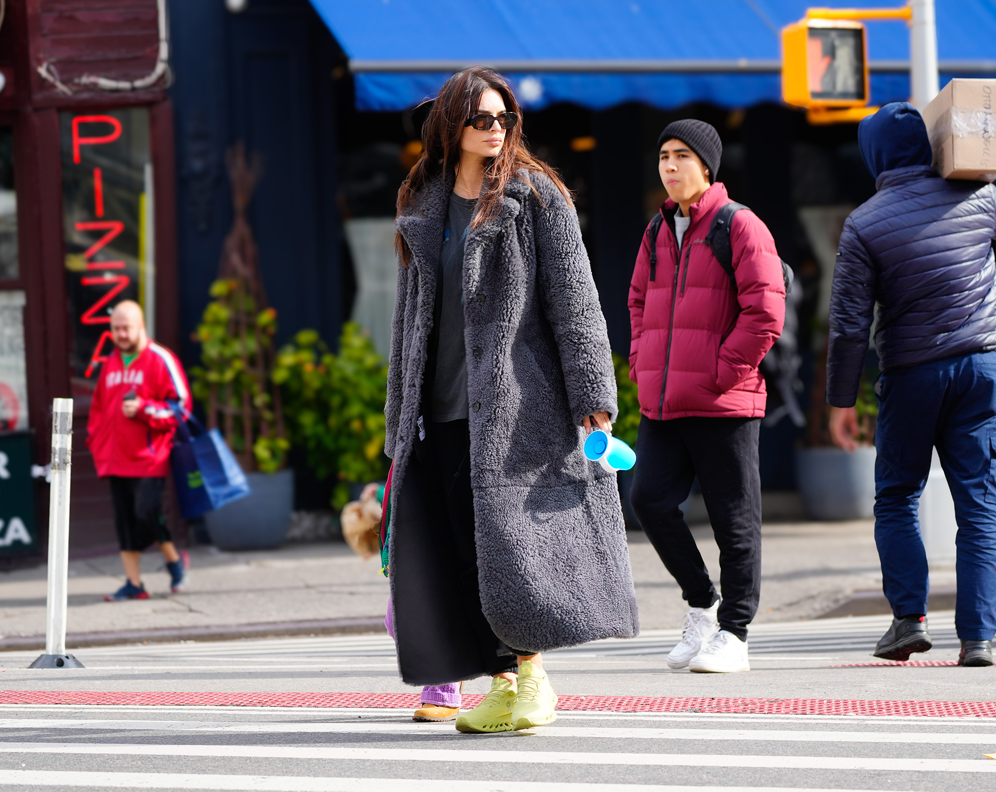 Emily Ratajkowski in New York City on November 1, 2023.
