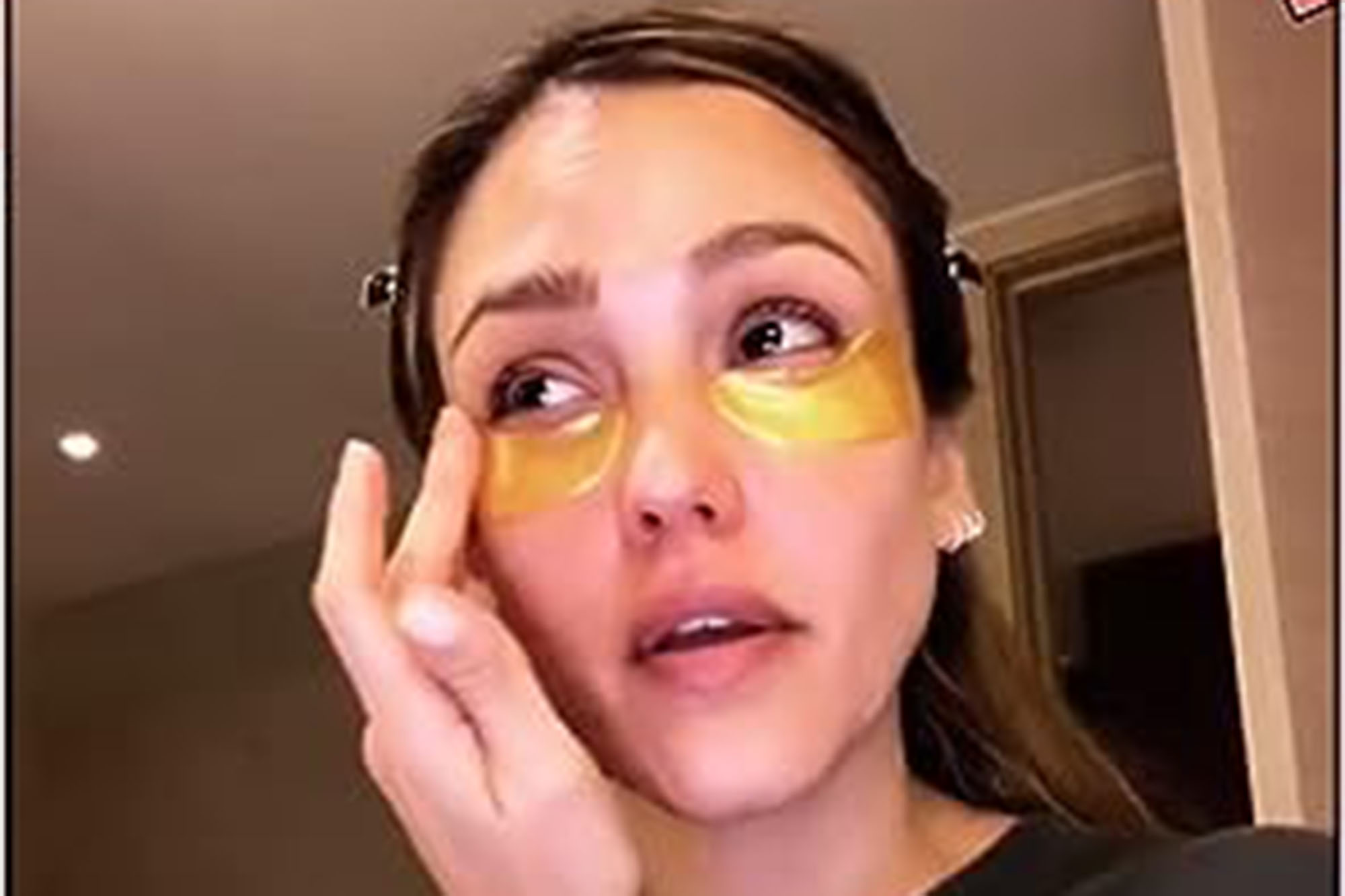 gold eye masks