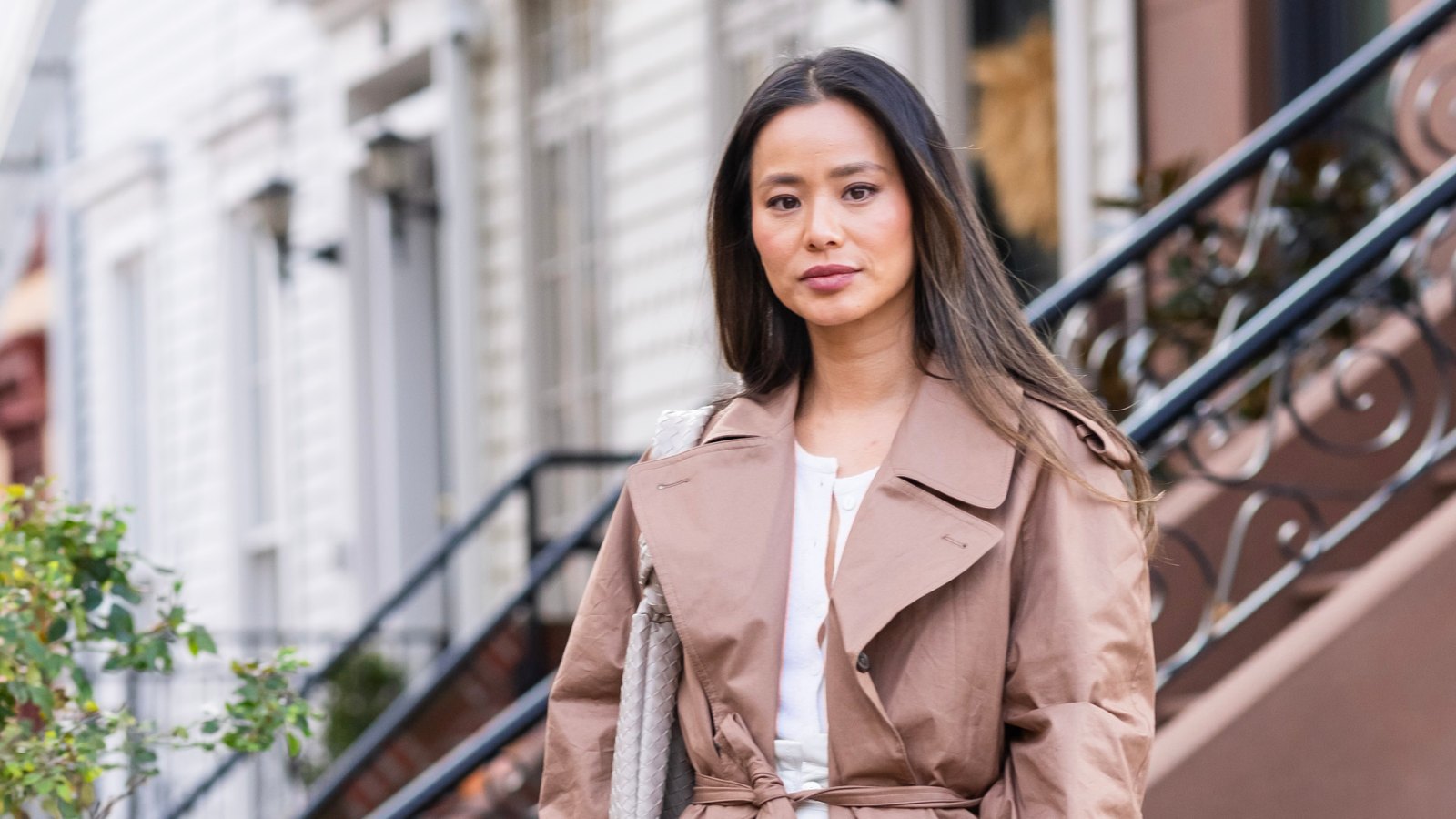 Jamie Chung in Brooklyn on November 8, 2023.