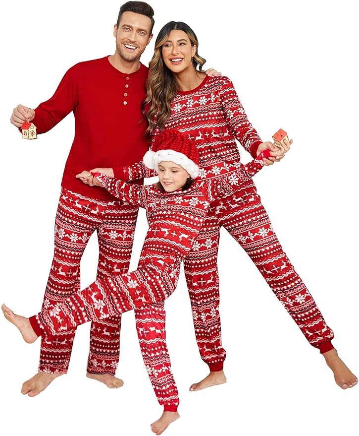 snowflake pajamas