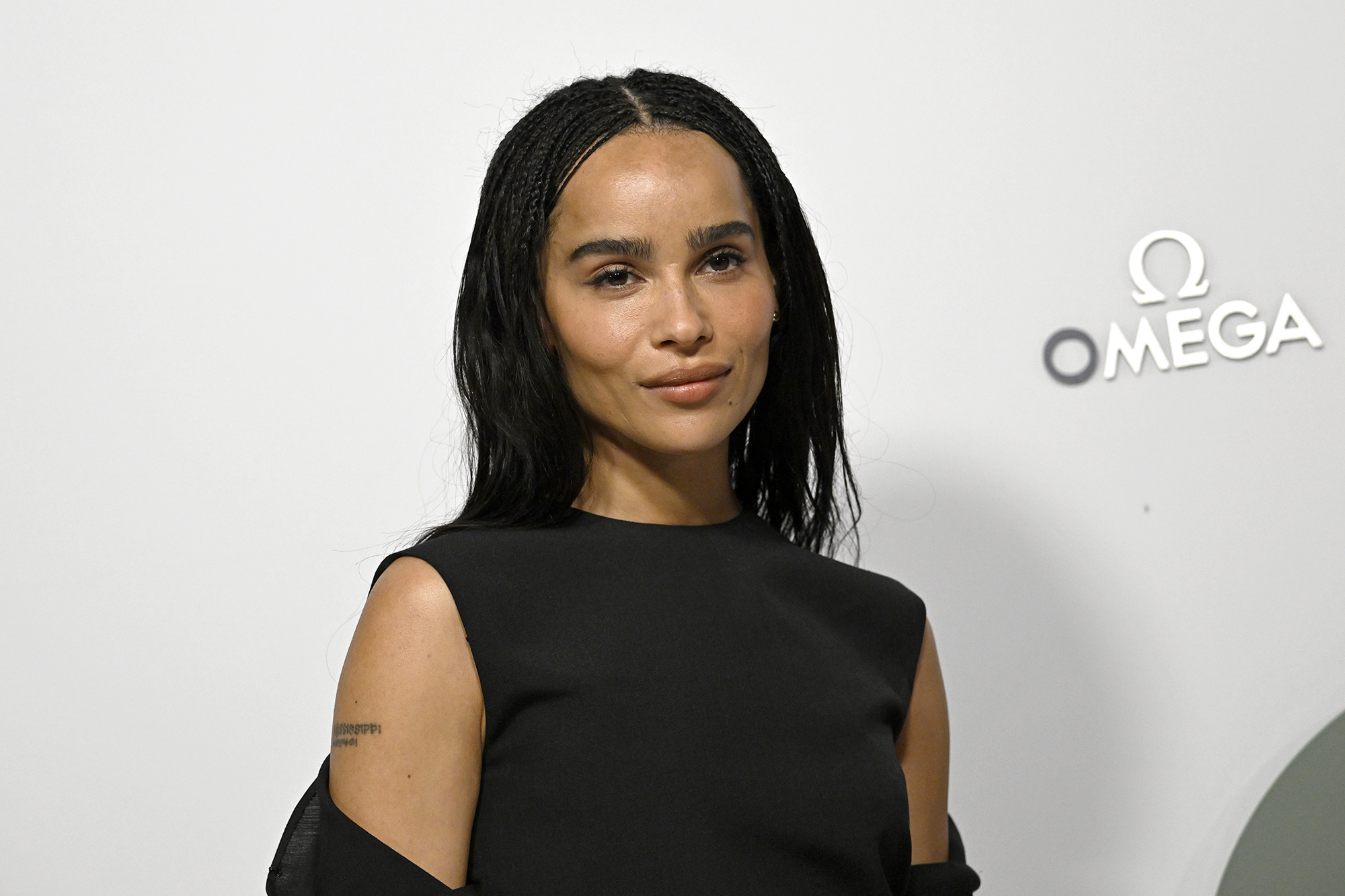 Zoë Kravitz at the Omega Aqua Terra Shades, International Launch Event in London on March 22, 2023.