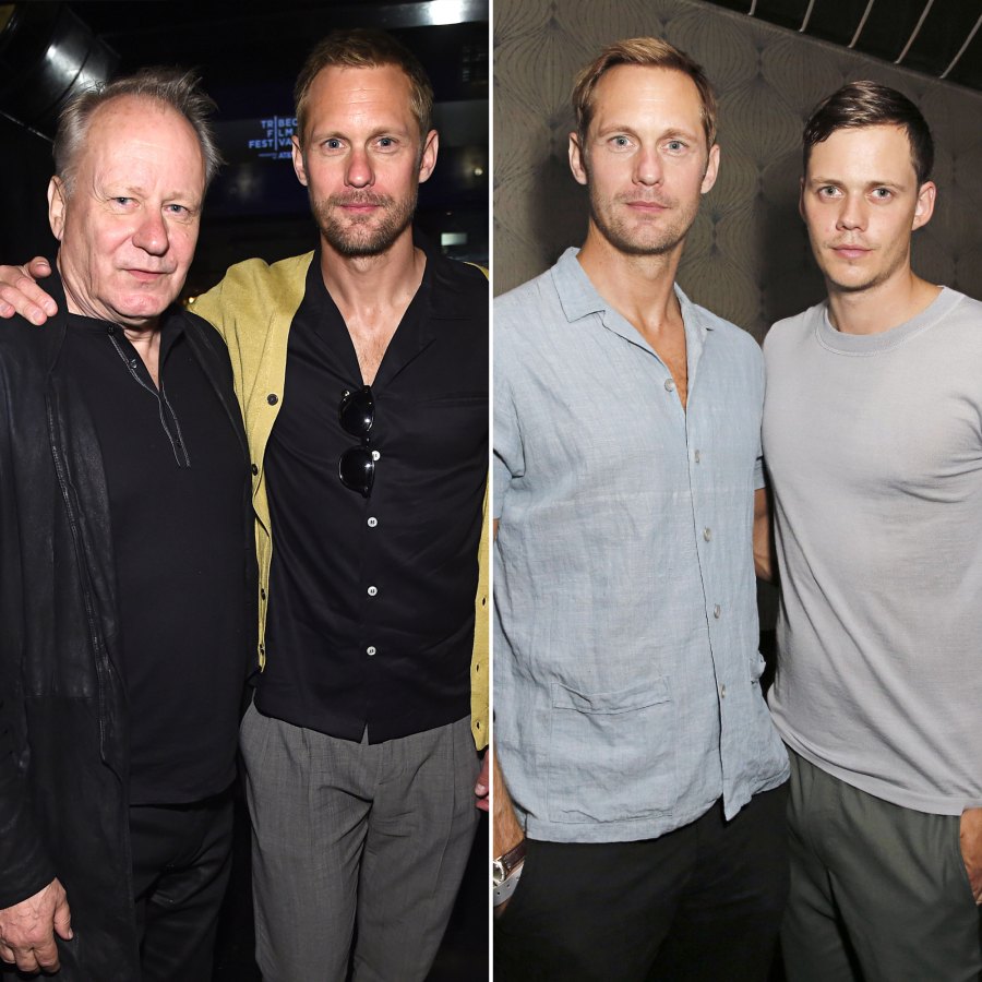 Unexpected Celebrity Family Connections and Relations Stellan Skarsgard, Alexander Skarsgard and Bill Skarsgard