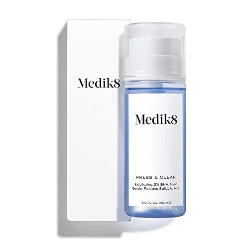 Best for Blackheads: Medik8 Press and Clear Exfoliating 2% BHA Tonic