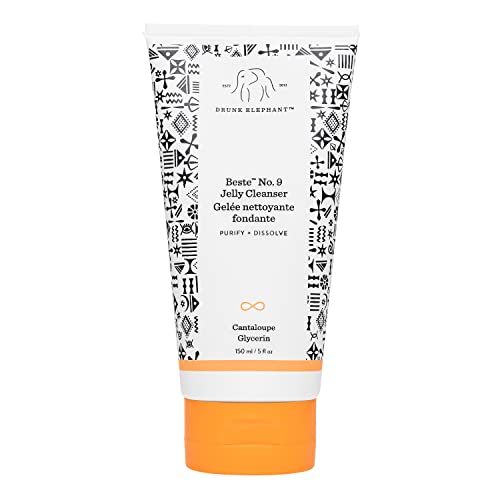 Best for Makeup: Drunk Elephant Beste No. 9 Jelly Cleanser, Gentle Face Wash and Makeup Remover