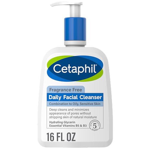 Best Budget for Oily Skin: Cetaphil Daily Facial Cleanser for Combination to Oily, Sensitive Skin