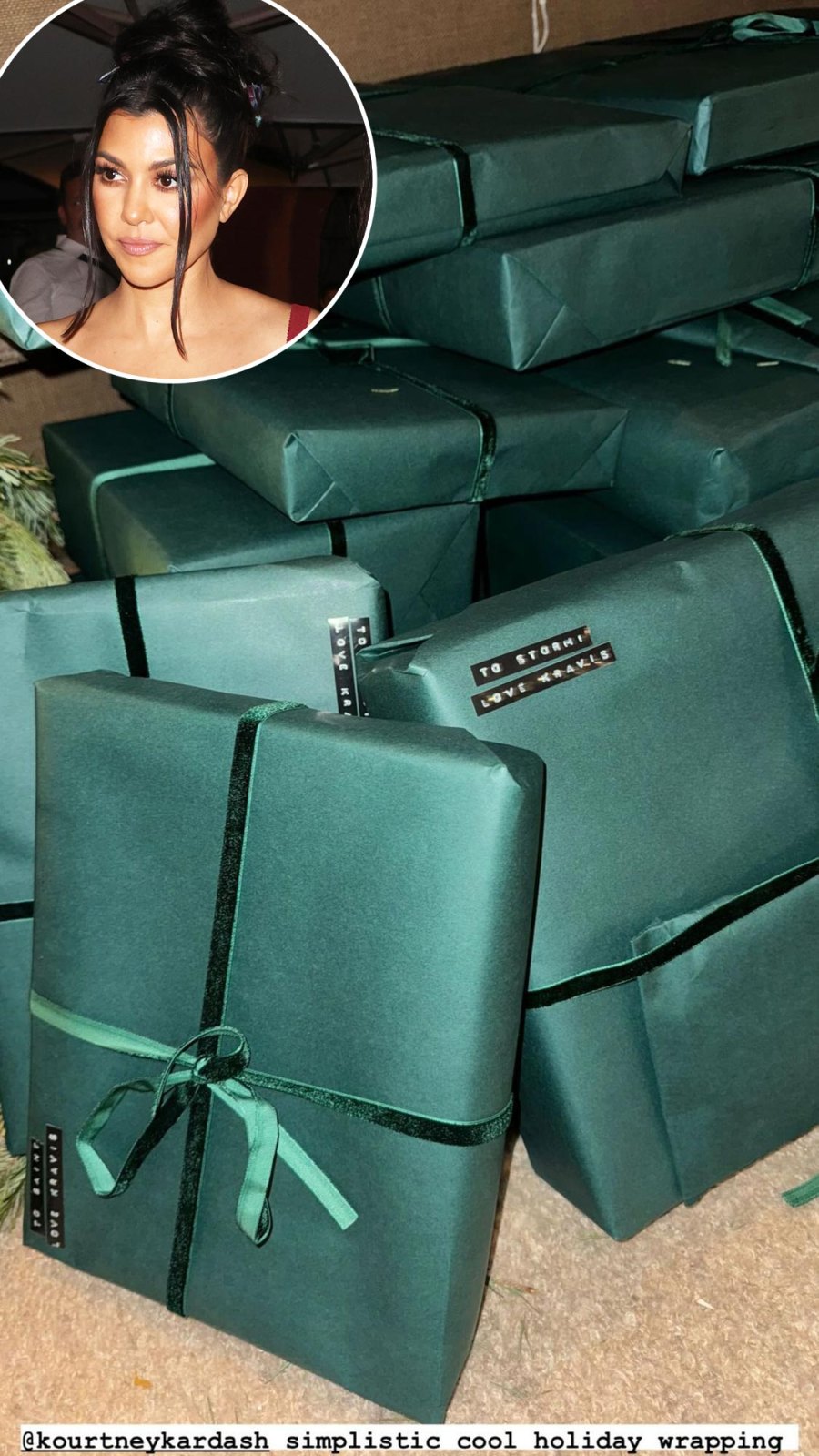 Inside the Kardashian Jenner 2023 Wrapping Paper