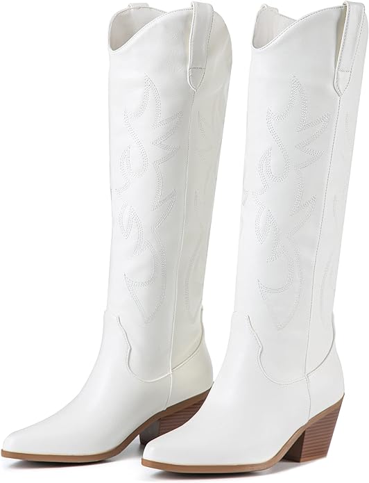 block heel cowboy boots