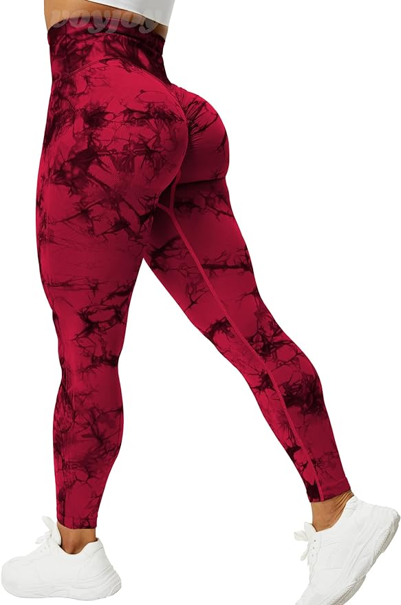 Vojoy Tie Dye Seamless Leggings