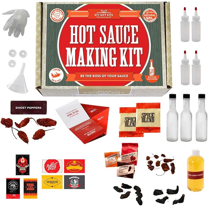 Deluxe Hot Sauce Making Kit