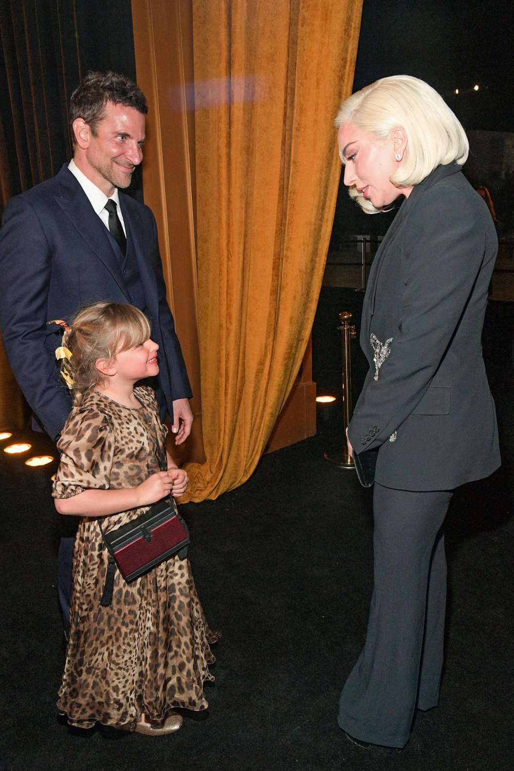 Bradley Cooper Celebrates Maestro Premiere With Daughter Lea by His Side