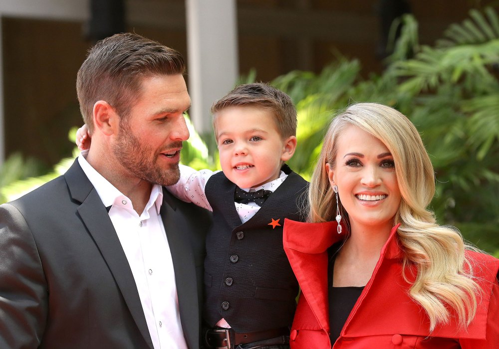 Carrie Underwood and Husband Mike Fishers Family Album Photos With Kids