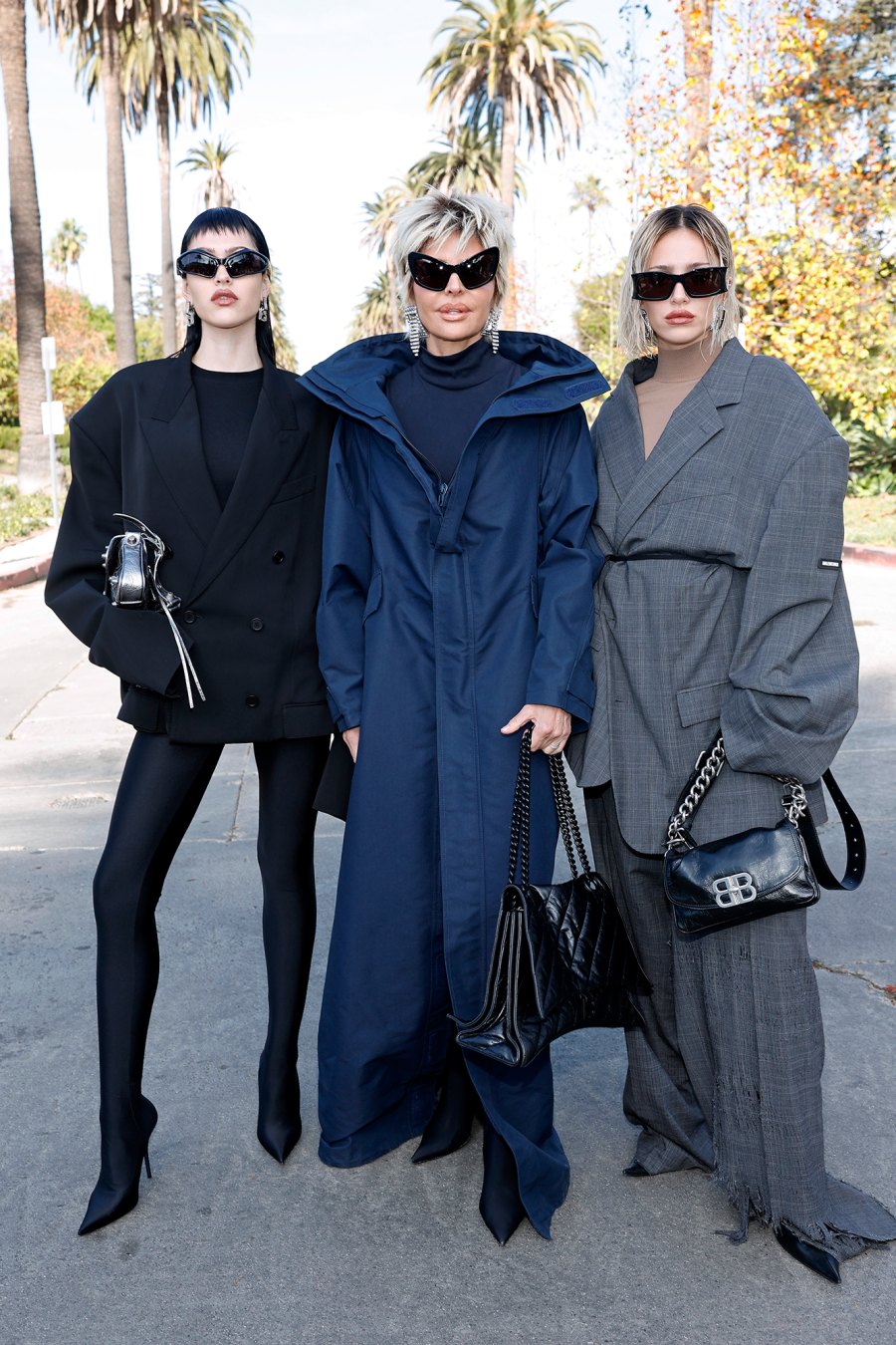 Stars Attend Balenciaga's Fall 2024 Show