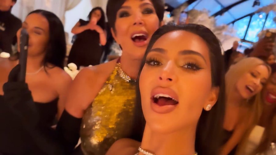 Kardashian-Jenner Winter Wonderland Christmas Eve Party