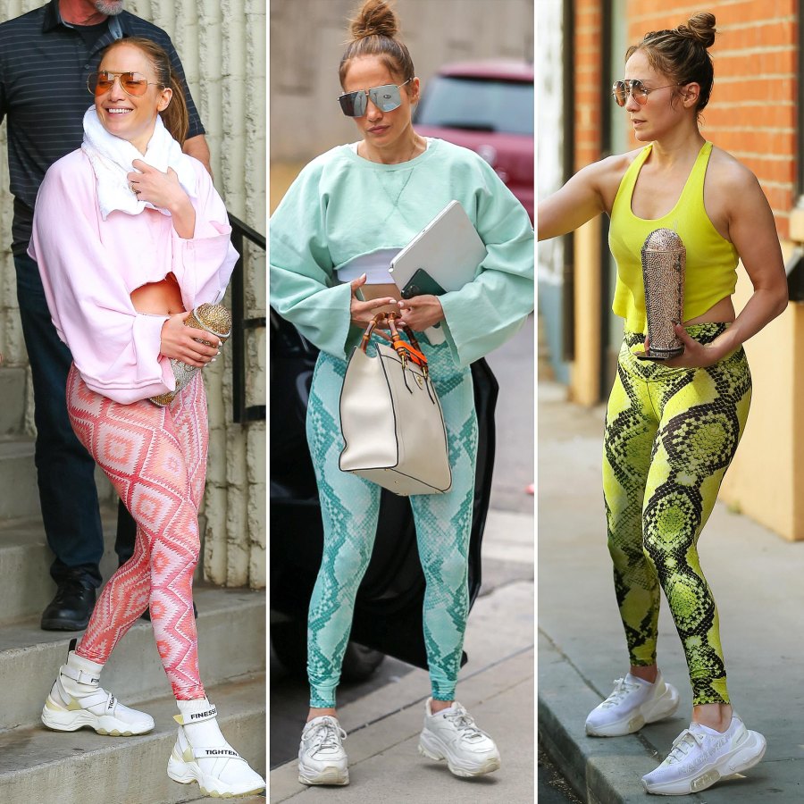 Jennifer Lopez Gym Outfits 768