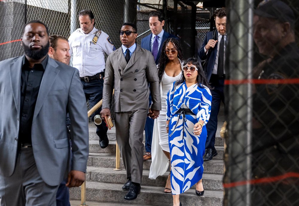 Jonathan Majors Sheds a Tear in Court as His Lawyer Gives Closing Statements in Sexual Assault Trial