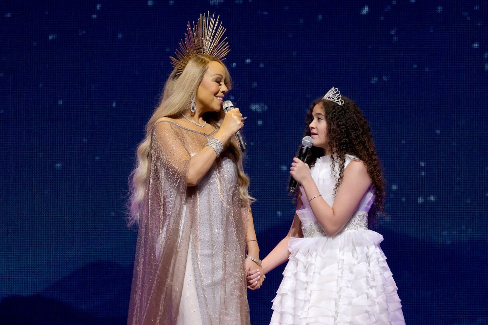 Mariah Carey and daughter Monroe