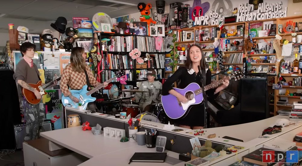 Olivia Rodrigo Finally Made It to the Actual Tiny Desk for Her Second NPR Tiny Desk Concert 2