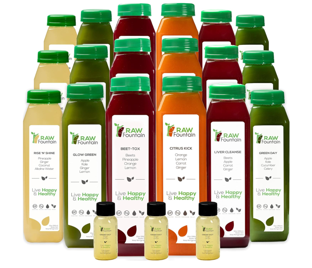 3 Day Juice Cleanse by Raw Fountain