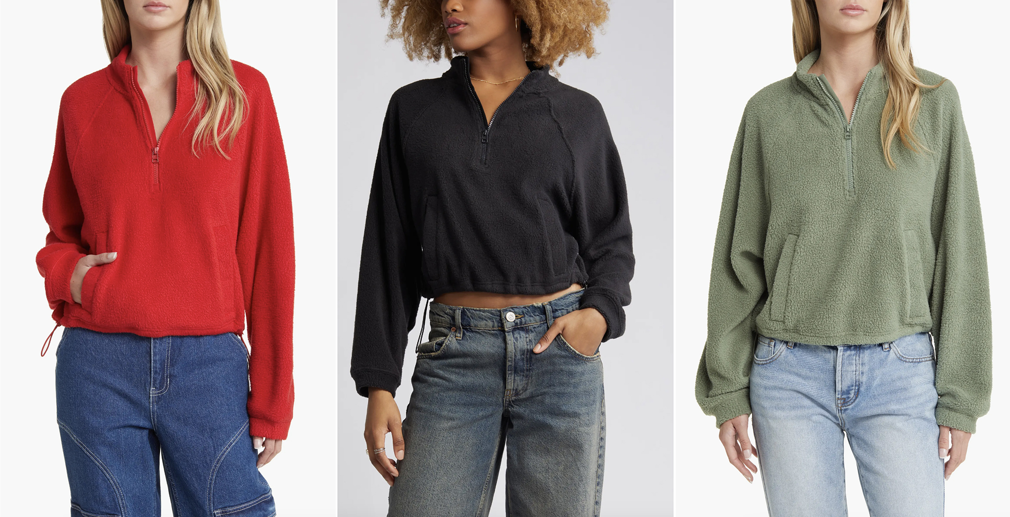 Nordstrom fleece pullover