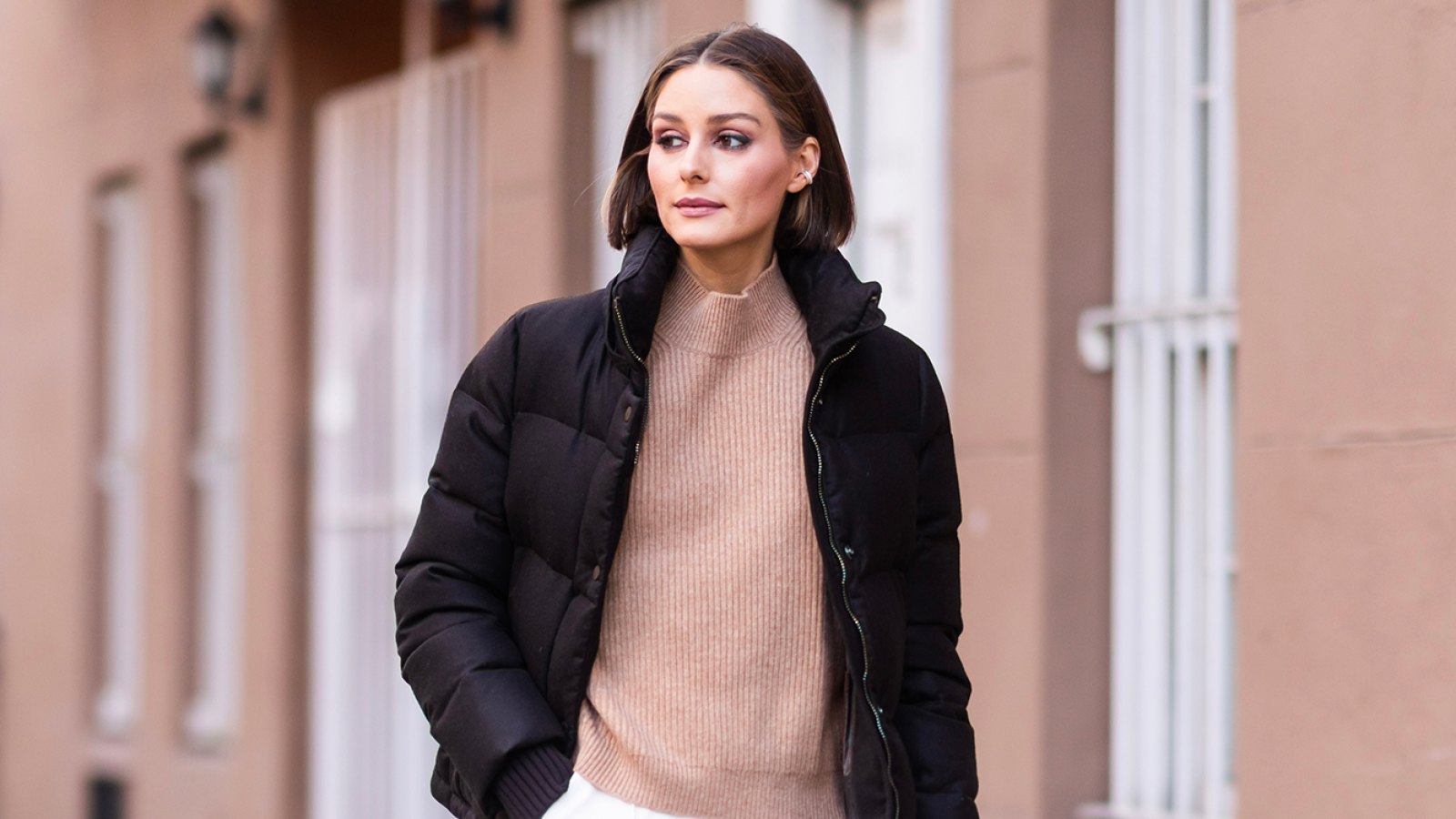 Olivia Palermo in New York on December 19, 2023.