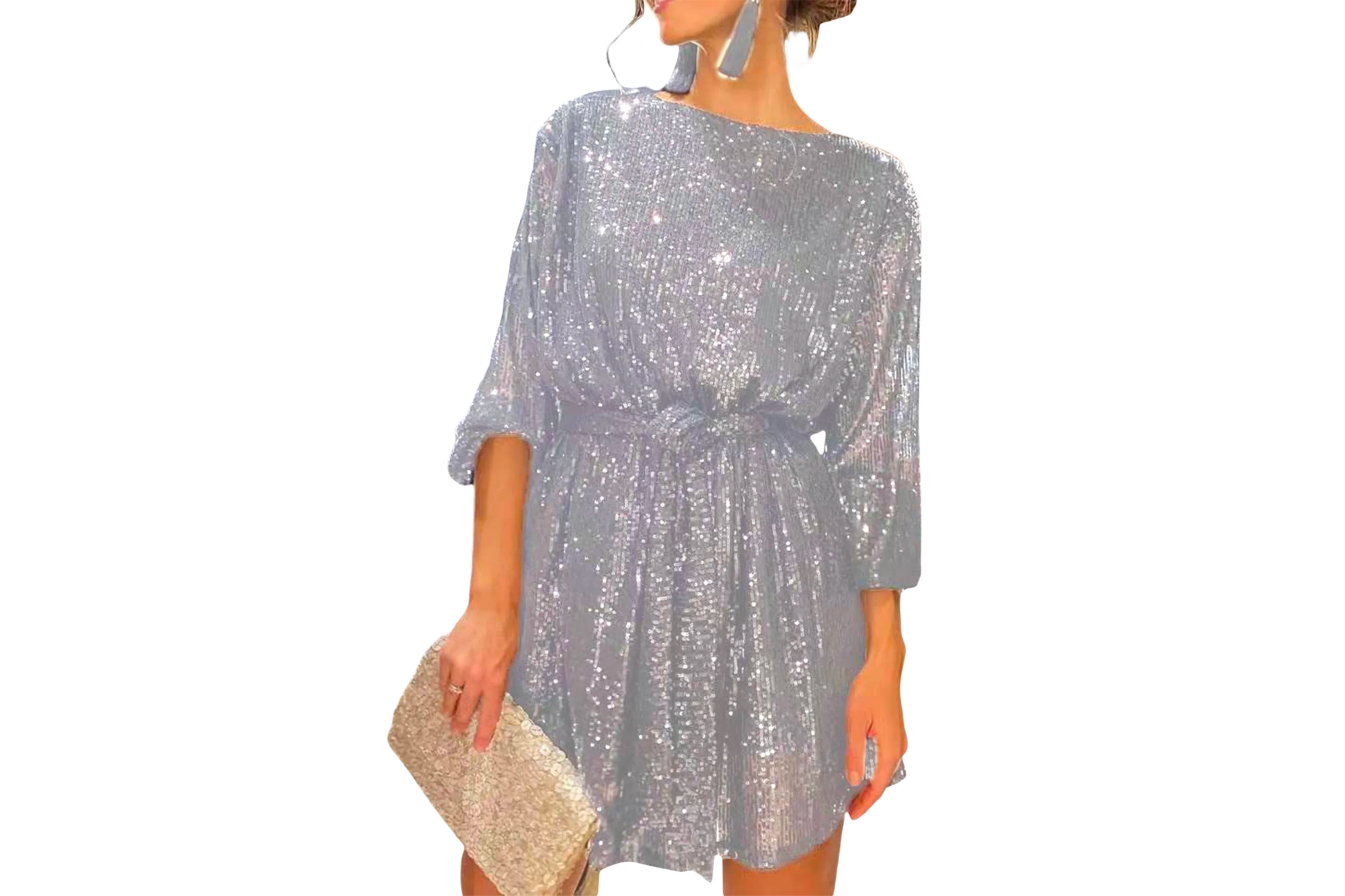 Sunisery Sequin Party Dress
